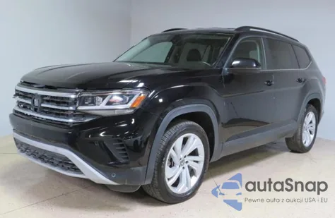 2021 Volkswagen Atlas Se из США, поврежденный, VIN 1V2WR2CA7MC547303